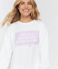 SPIRITUAL GANGSTER Happy Crop Sweatshirt Graphic Shop