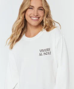 SPIRITUAL GANGSTER Vivere Al Sole Savasana Sweater