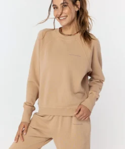 SPIRITUAL GANGSTER You Are Gold Bridget Raglan Sweatshirt