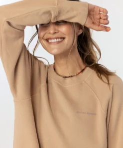 SPIRITUAL GANGSTER You Are Gold Bridget Raglan Sweatshirt