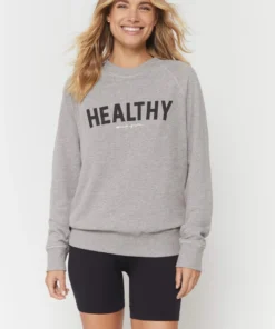 SPIRITUAL GANGSTER Graphic Shop Healthy Old School Sweatshirt