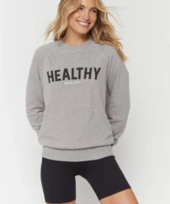 SPIRITUAL GANGSTER Graphic Shop Healthy Old School Sweatshirt