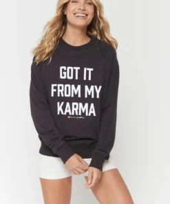 SPIRITUAL GANGSTER Karma Old School Sweatshirt