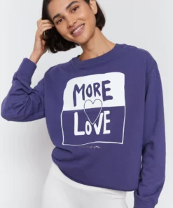 SPIRITUAL GANGSTER Love More Mazzy Sweatshirt Graphic Shop