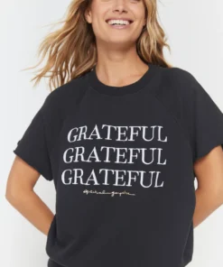 SPIRITUAL GANGSTER Graphic Shop Grateful Short Sleeve Sweatshirt