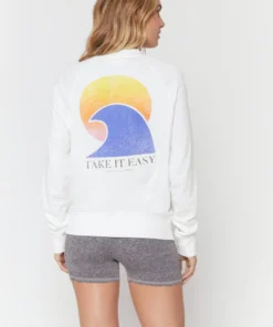 SPIRITUAL GANGSTER Take It Easy Old School Sweatshirt