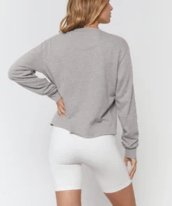 SPIRITUAL GANGSTER Graphic Shop Explore Crop Sweatshirt