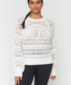 SPIRITUAL GANGSTER Amore Crochet Sweater
