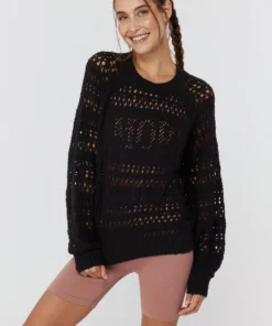 SPIRITUAL GANGSTER Essentials Shop Amore Crochet Sweater