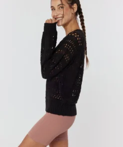 SPIRITUAL GANGSTER Essentials Shop Amore Crochet Sweater