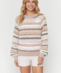 SPIRITUAL GANGSTER Tops Crochet Sweater