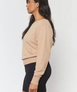 SPIRITUAL GANGSTER Vida Off Shoulder Terry Sweatshirt