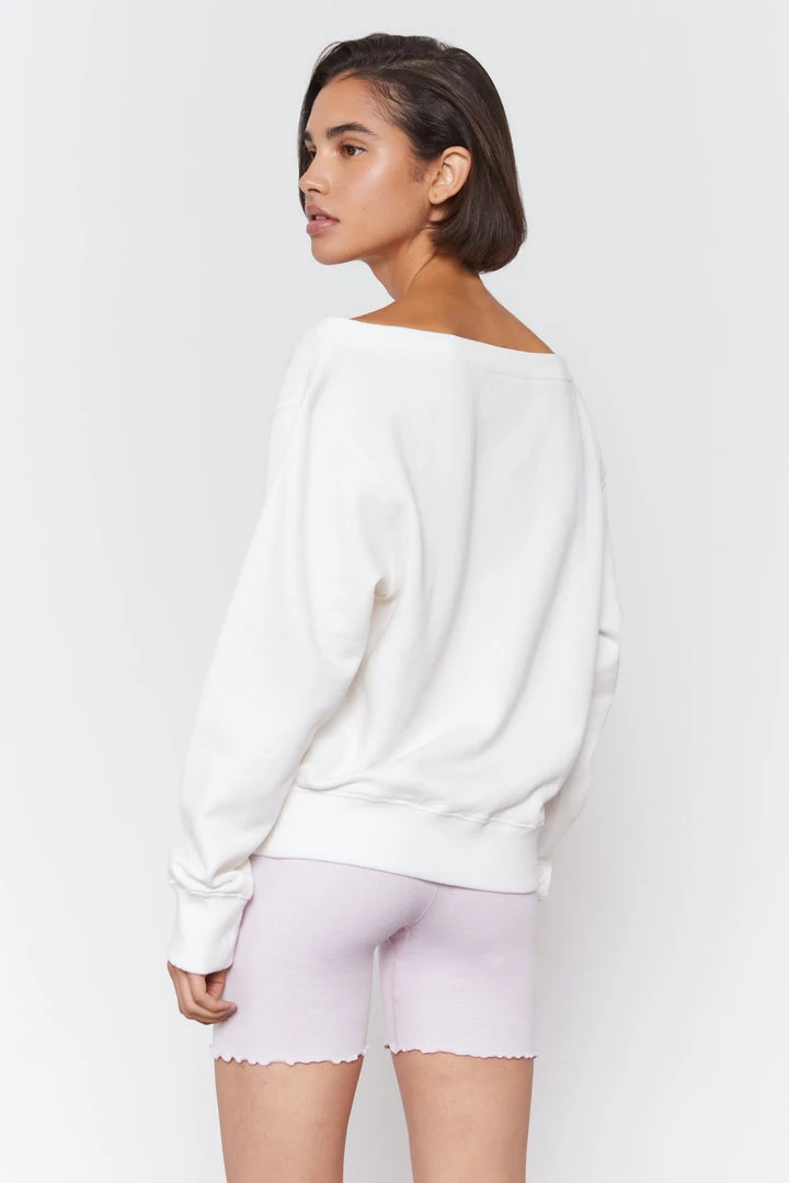 SPIRITUAL GANGSTER Summer 2022 Catalog Vida Off Shoulder Terry Sweatshirt 7 SPIRITUAL GANGSTER Summer 2022 Catalog Vida Off Shoulder Terry Sweatshirt