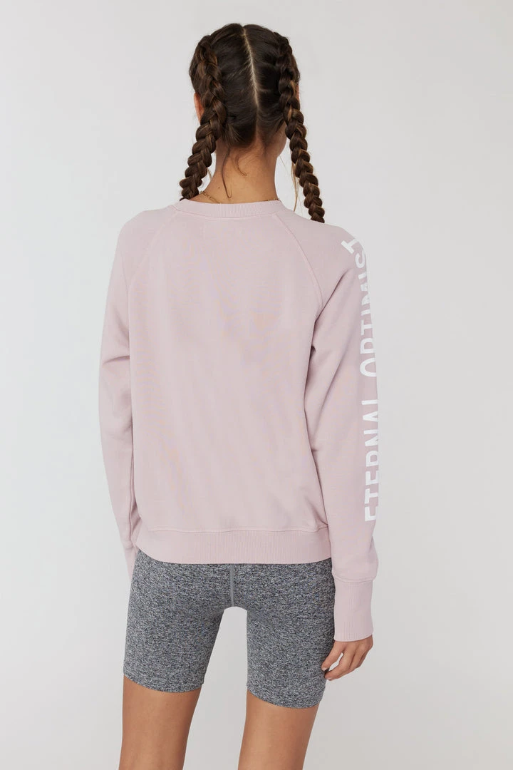 SPIRITUAL GANGSTER Eternal Optimist Bridget Raglan Sweatshirt Graphic Shop 5 SPIRITUAL GANGSTER Eternal Optimist Bridget Raglan Sweatshirt Graphic Shop