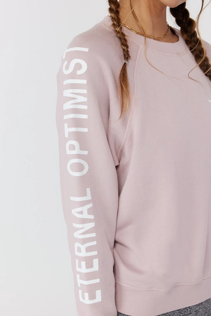 SPIRITUAL GANGSTER Eternal Optimist Bridget Raglan Sweatshirt Graphic Shop 6 SPIRITUAL GANGSTER Eternal Optimist Bridget Raglan Sweatshirt Graphic Shop