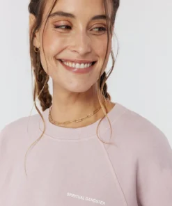 SPIRITUAL GANGSTER Eternal Optimist Bridget Raglan Sweatshirt Graphic Shop 11 SPIRITUAL GANGSTER Eternal Optimist Bridget Raglan Sweatshirt Graphic Shop