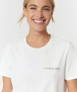 SPIRITUAL GANGSTER Good Karma Organic Cotton Perfect Tee