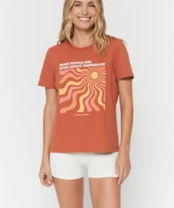 SPIRITUAL GANGSTER Travel Edit Feel Good Organic Cotton Perfect Tee