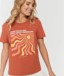 SPIRITUAL GANGSTER Travel Edit Feel Good Organic Cotton Perfect Tee