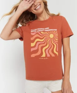 SPIRITUAL GANGSTER Travel Edit Feel Good Organic Cotton Perfect Tee