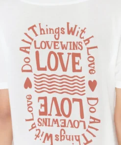 SPIRITUAL GANGSTER Love V Neck Tee Graphic Shop