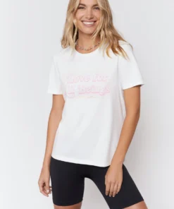 SPIRITUAL GANGSTER Love Organic Cotton Perfect Tee Graphic Shop