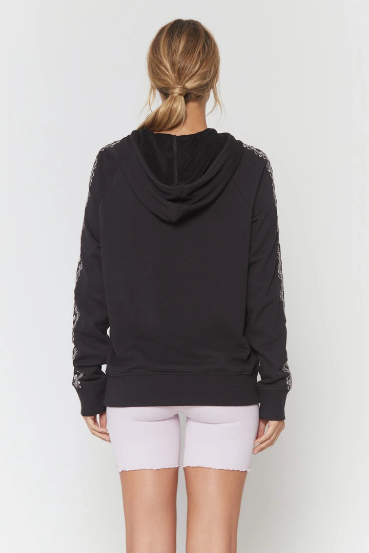 SPIRITUAL GANGSTER Embroidered Pullover Hoodie Tops 5 SPIRITUAL GANGSTER Embroidered Pullover Hoodie Tops