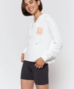 SPIRITUAL GANGSTER Feel Good Crop Hoodie Graphic Shop