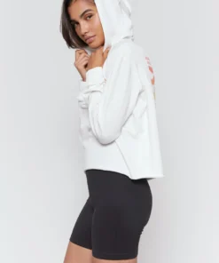 SPIRITUAL GANGSTER Feel Good Crop Hoodie Graphic Shop