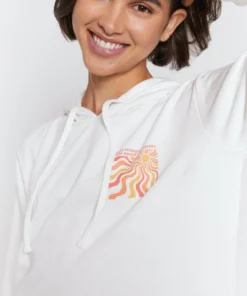 SPIRITUAL GANGSTER Feel Good Crop Hoodie Graphic Shop