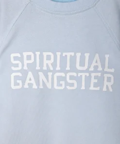 SPIRITUAL GANGSTER Girls Varsity Bridget Raglan Sweatshirt