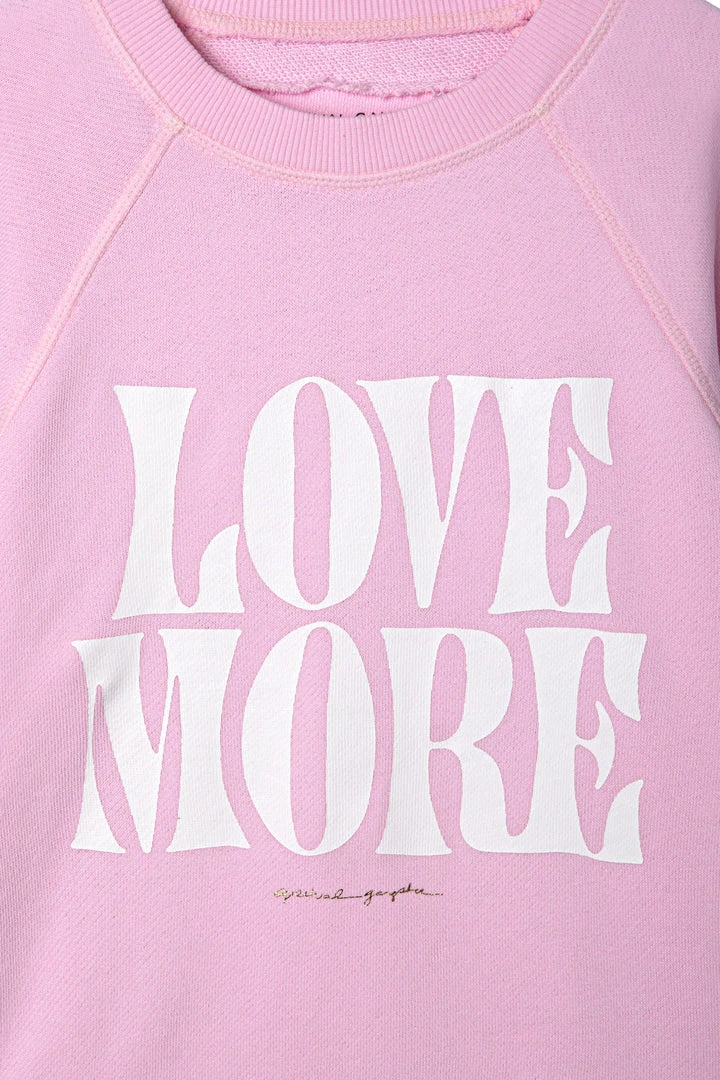 SPIRITUAL GANGSTER Girls Love Bridget Raglan Sweatshirt 5 SPIRITUAL GANGSTER Girls Love Bridget Raglan Sweatshirt