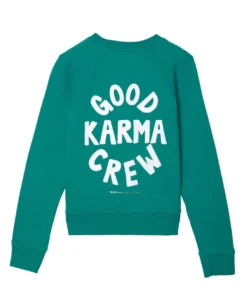 SPIRITUAL GANGSTER Summer 2022 Catalog Girls Karma Bridget Raglan Sweatshirt