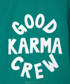 SPIRITUAL GANGSTER Summer 2022 Catalog Girls Karma Bridget Raglan Sweatshirt