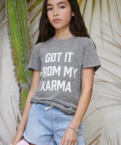 SPIRITUAL GANGSTER Girls Karma Classic Tee