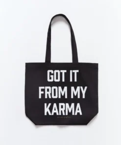 SPIRITUAL GANGSTER Travel Edit Karma Canvas Tote