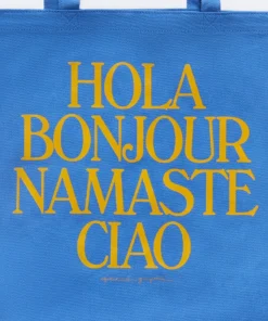 SPIRITUAL GANGSTER Graphic Shop Hola Canvas Tote