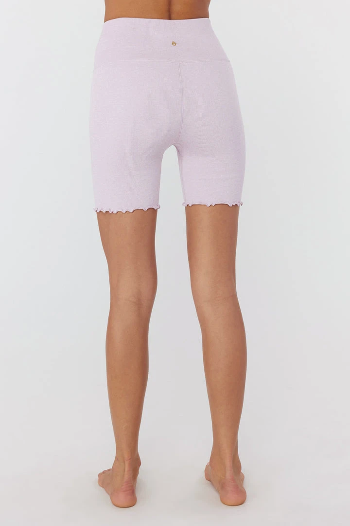 SPIRITUAL GANGSTER Ruffle Seamless Biker Short 6 SPIRITUAL GANGSTER Ruffle Seamless Biker Short