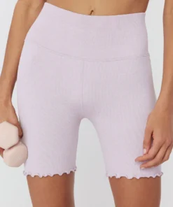 SPIRITUAL GANGSTER Ruffle Seamless Biker Short