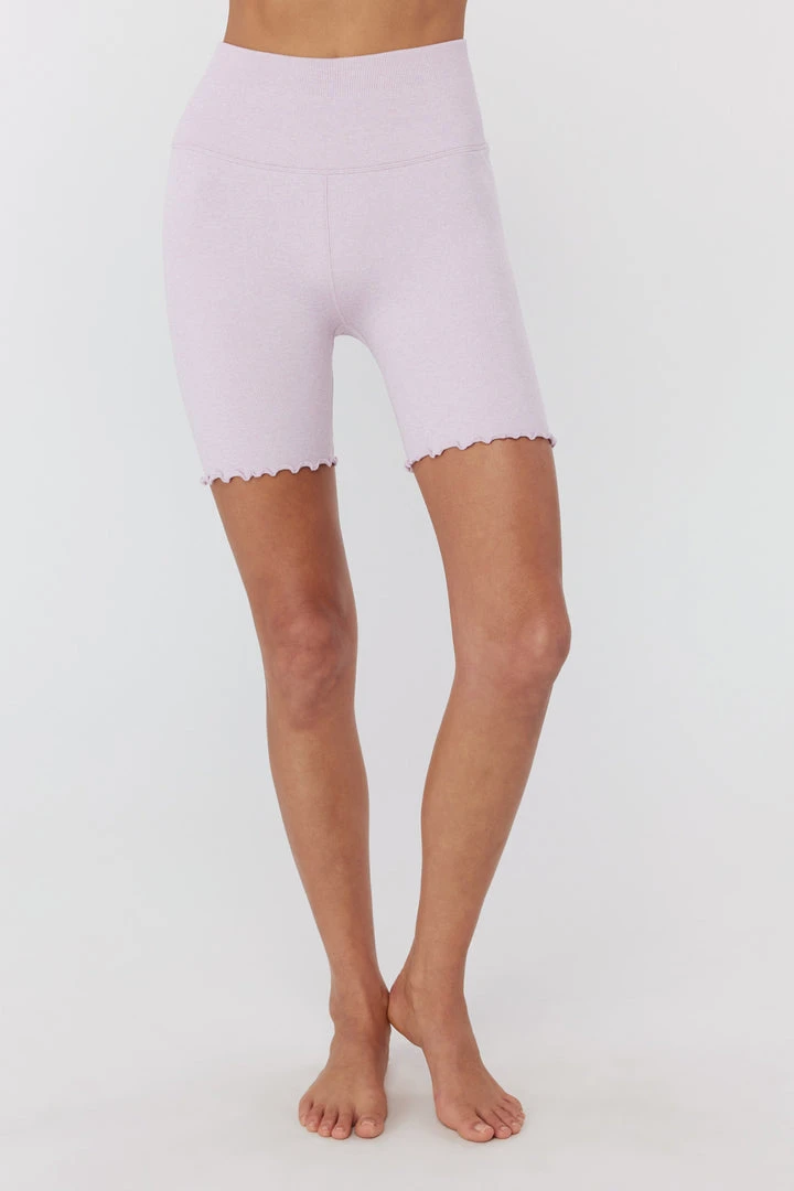 SPIRITUAL GANGSTER Ruffle Seamless Biker Short 3 SPIRITUAL GANGSTER Ruffle Seamless Biker Short