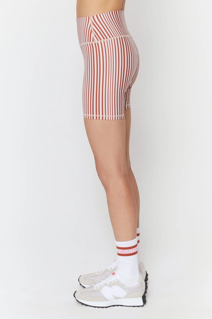 SPIRITUAL GANGSTER Intent Sport Knit Jersey High Waist Biker Short 7 SPIRITUAL GANGSTER Intent Sport Knit Jersey High Waist Biker Short