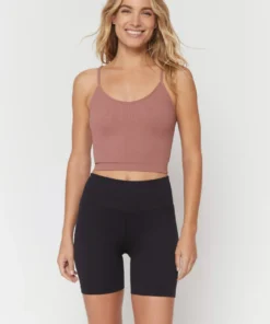 SPIRITUAL GANGSTER Entice Seamless Crop Tank 14 SPIRITUAL GANGSTER Entice Seamless Crop Tank