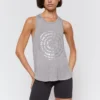 SPIRITUAL GANGSTER Love Studio Twist Back Tank Graphic Shop