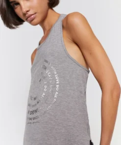 SPIRITUAL GANGSTER Love Studio Twist Back Tank Graphic Shop