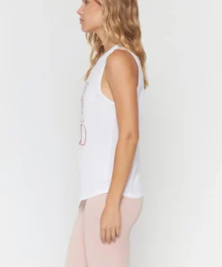 SPIRITUAL GANGSTER Golden Active Muscle Tank