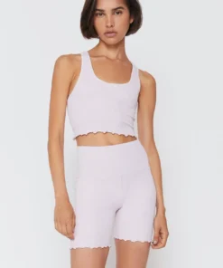 SPIRITUAL GANGSTER Summer 2022 Catalog Amor Seamless Crop Tank