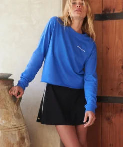 SPIRITUAL GANGSTER Peace Crop Sweatshirt Summer 2022 Catalog