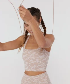 SPIRITUAL GANGSTER Tops Jacquard Athena Seamless Tank