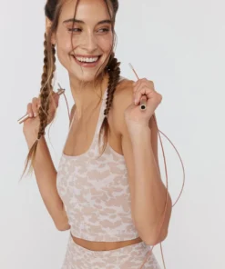 SPIRITUAL GANGSTER Tops Jacquard Athena Seamless Tank