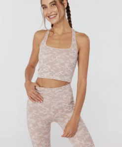 SPIRITUAL GANGSTER Tops Jacquard Athena Seamless Tank